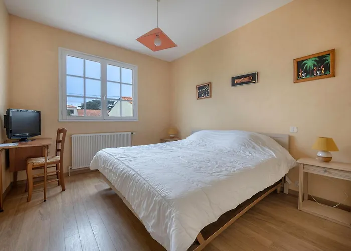 Casa de Férias 400m De La Plage, Pointe St Gildas, Maison Pour 6 Préfailles